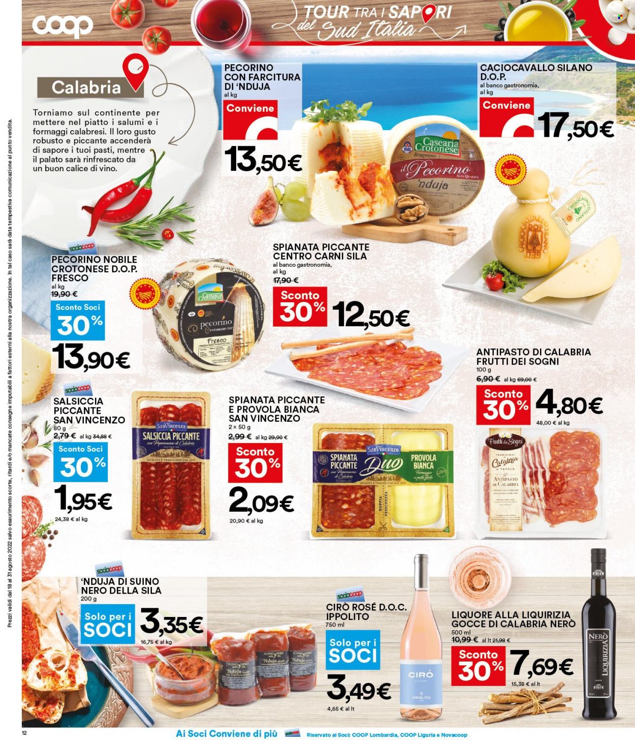 Volantino Coop - 18/8/2022 - 31/8/2022. Pagina 12
