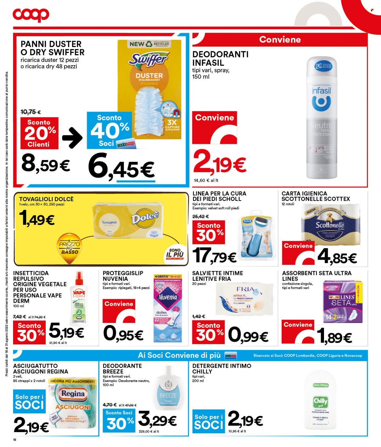 Volantino Coop - 18/8/2022 - 31/8/2022. Pagina 18