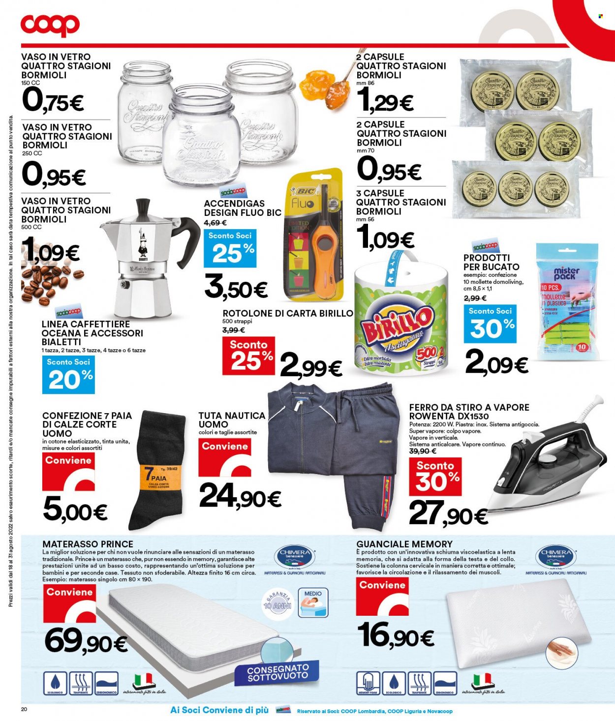 Volantino Coop - 18/8/2022 - 31/8/2022. Pagina 20
