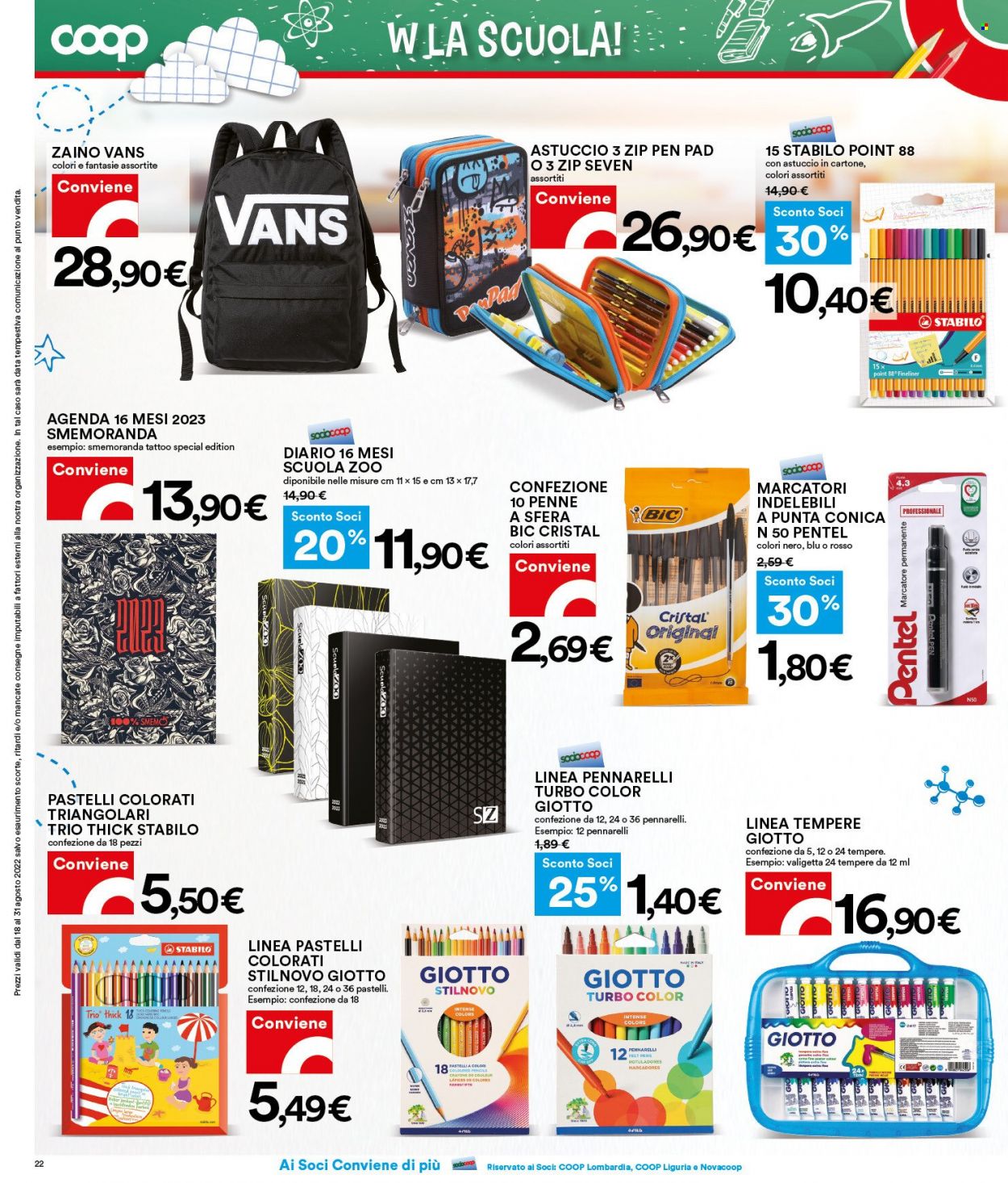 Volantino Coop - 18/8/2022 - 31/8/2022. Pagina 22