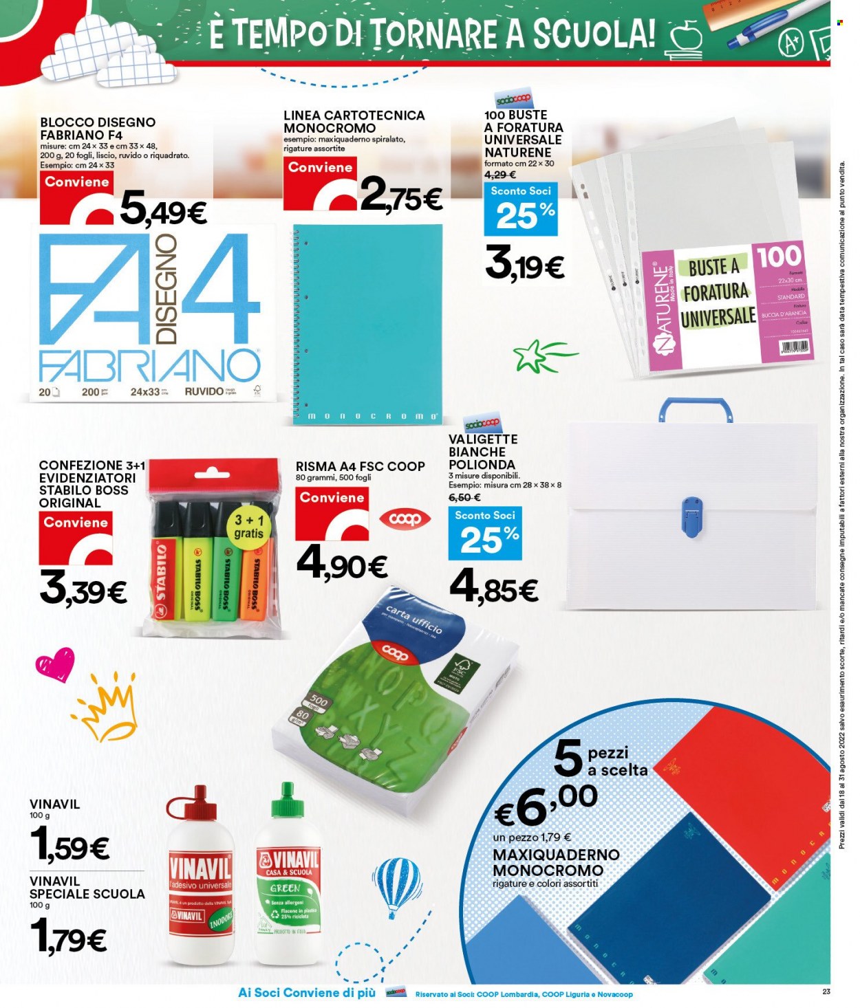 Volantino Coop - 18/8/2022 - 31/8/2022. Pagina 23