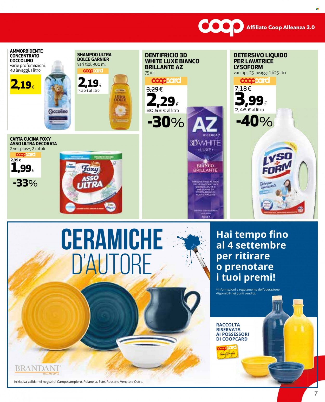 Volantino Coop - 18/8/2022 - 31/8/2022. Pagina 7