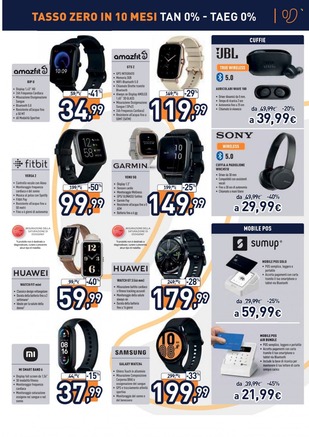 Volantino Unieuro - 19/8/2022 - 31/8/2022. Pagina 9