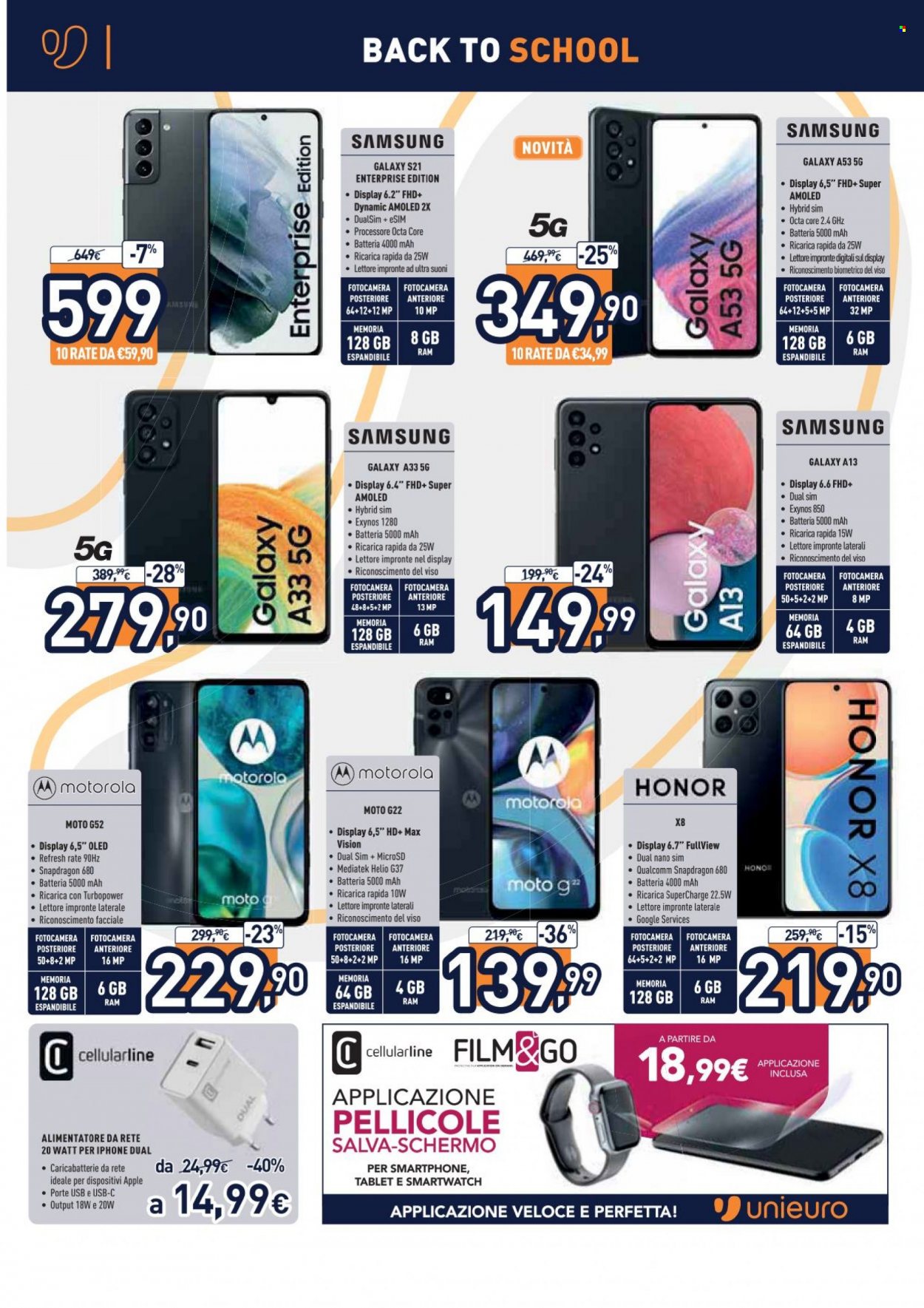 Volantino Unieuro - 19/8/2022 - 31/8/2022. Pagina 10