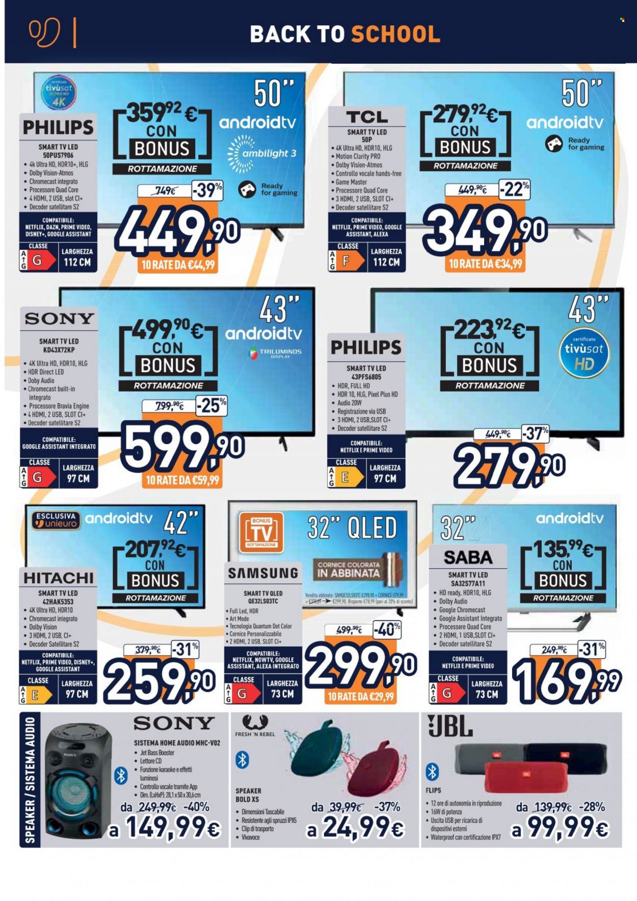 Volantino Unieuro - 19/8/2022 - 31/8/2022. Pagina 14
