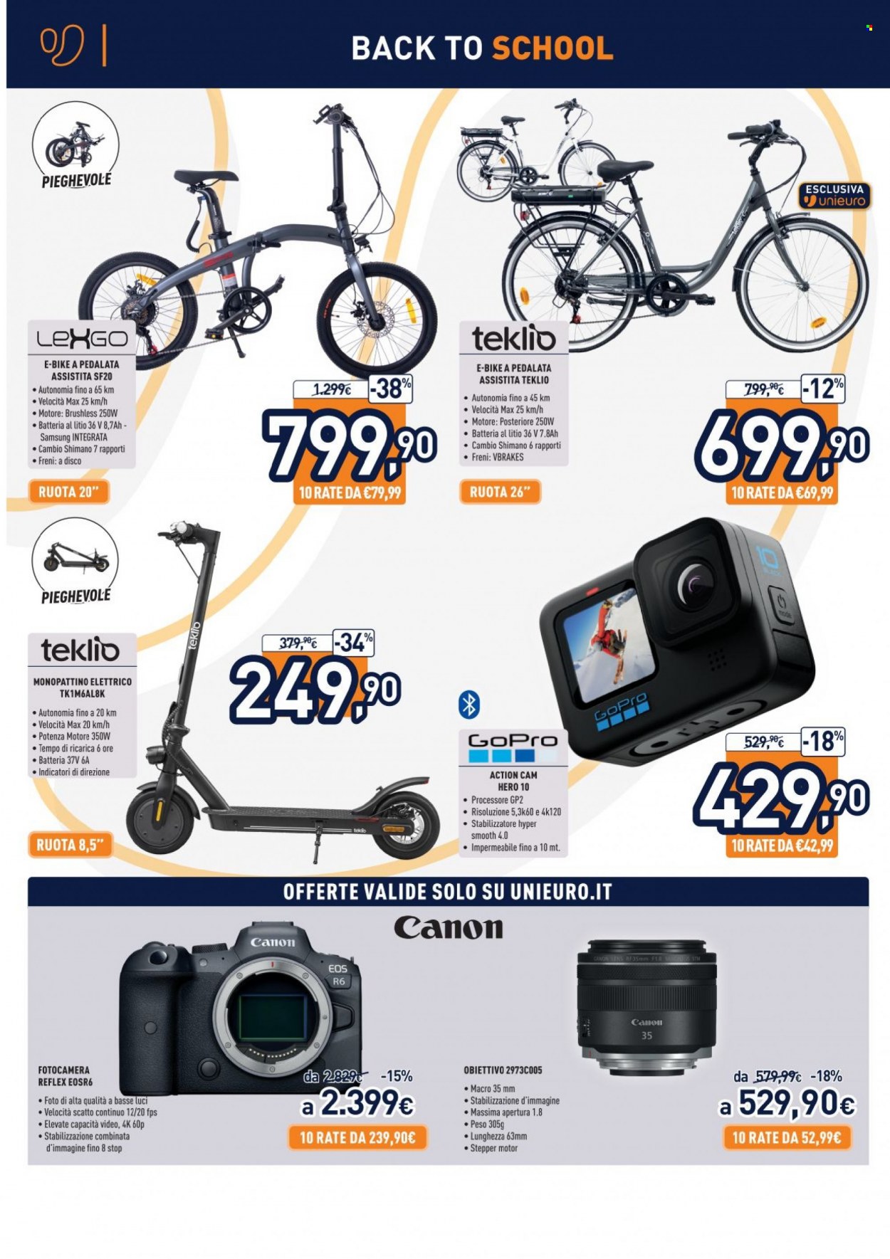Volantino Unieuro - 19/8/2022 - 31/8/2022. Pagina 20