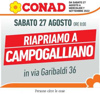 Volantino Conad - 27/8/2022 - 7/9/2022.