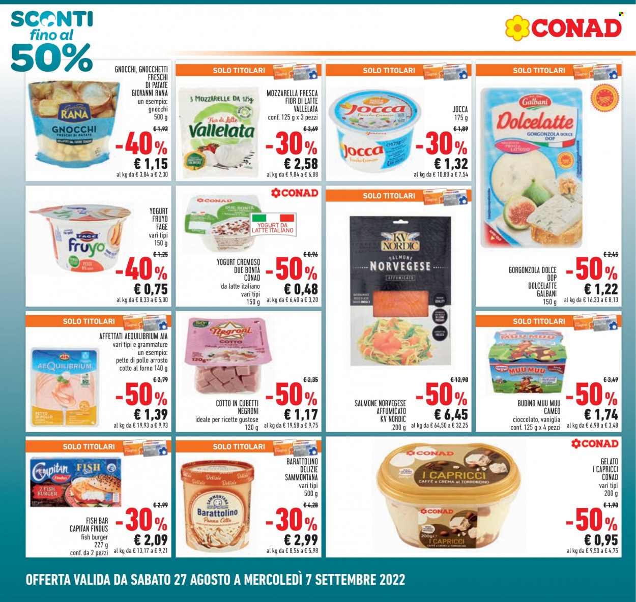 Volantino Conad - 27/8/2022 - 7/9/2022. Pagina 4