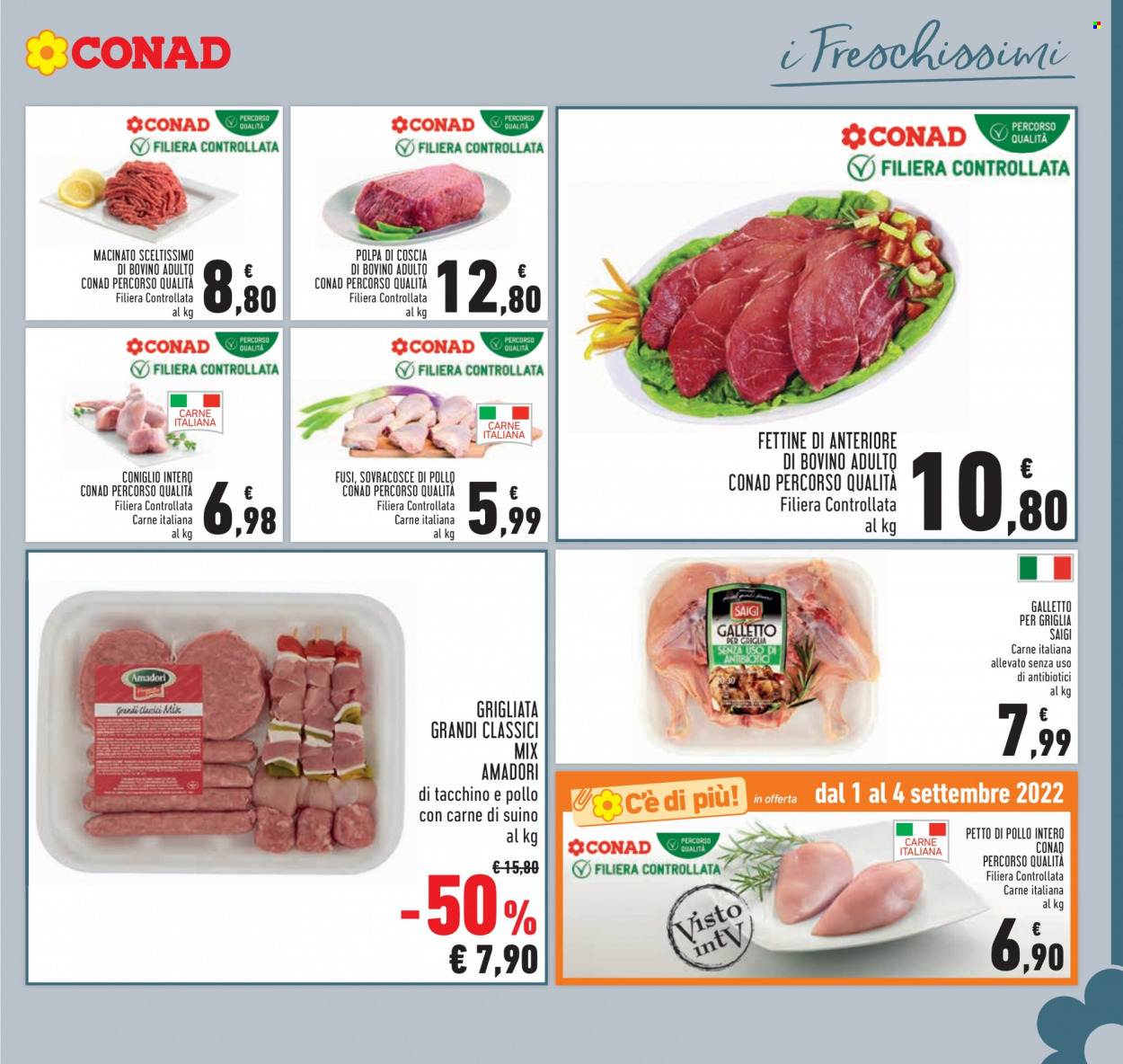 Volantino Conad - 27/8/2022 - 7/9/2022. Pagina 11