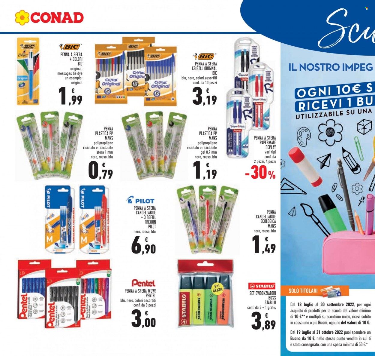 Volantino Conad - 27/8/2022 - 7/9/2022. Pagina 26