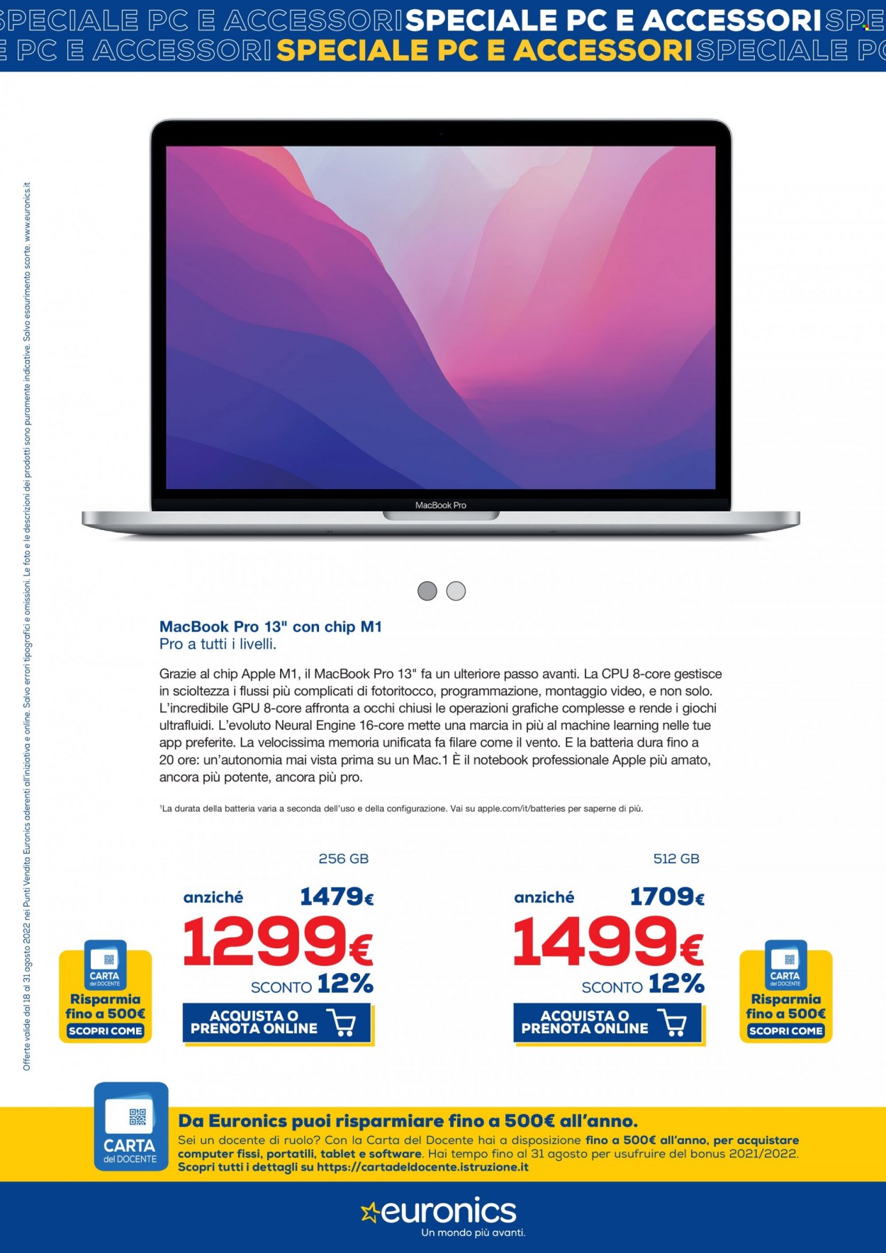 Volantino Euronics - 18/8/2022 - 31/8/2022. Pagina 4