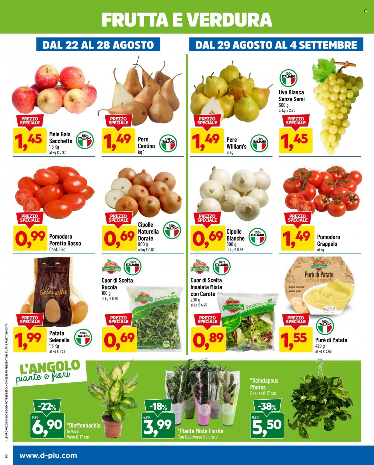 Volantino Dpiù - 22/8/2022 - 4/9/2022. Pagina 2