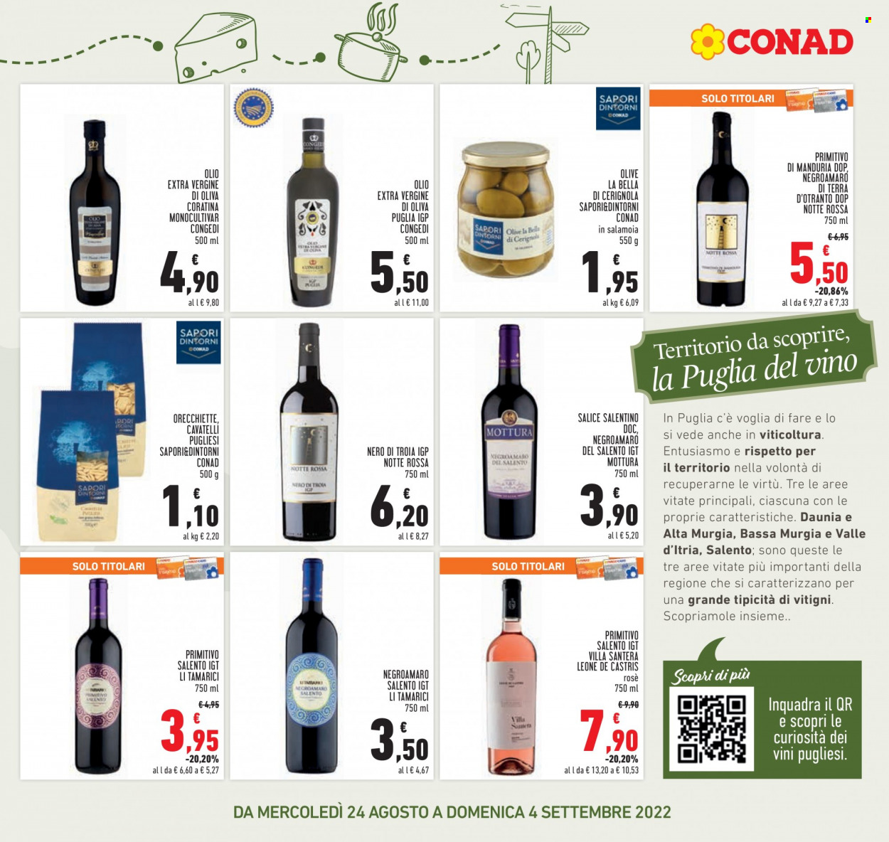Leták Conad - 24.8.2022 - 4.9.2022. Strana 9