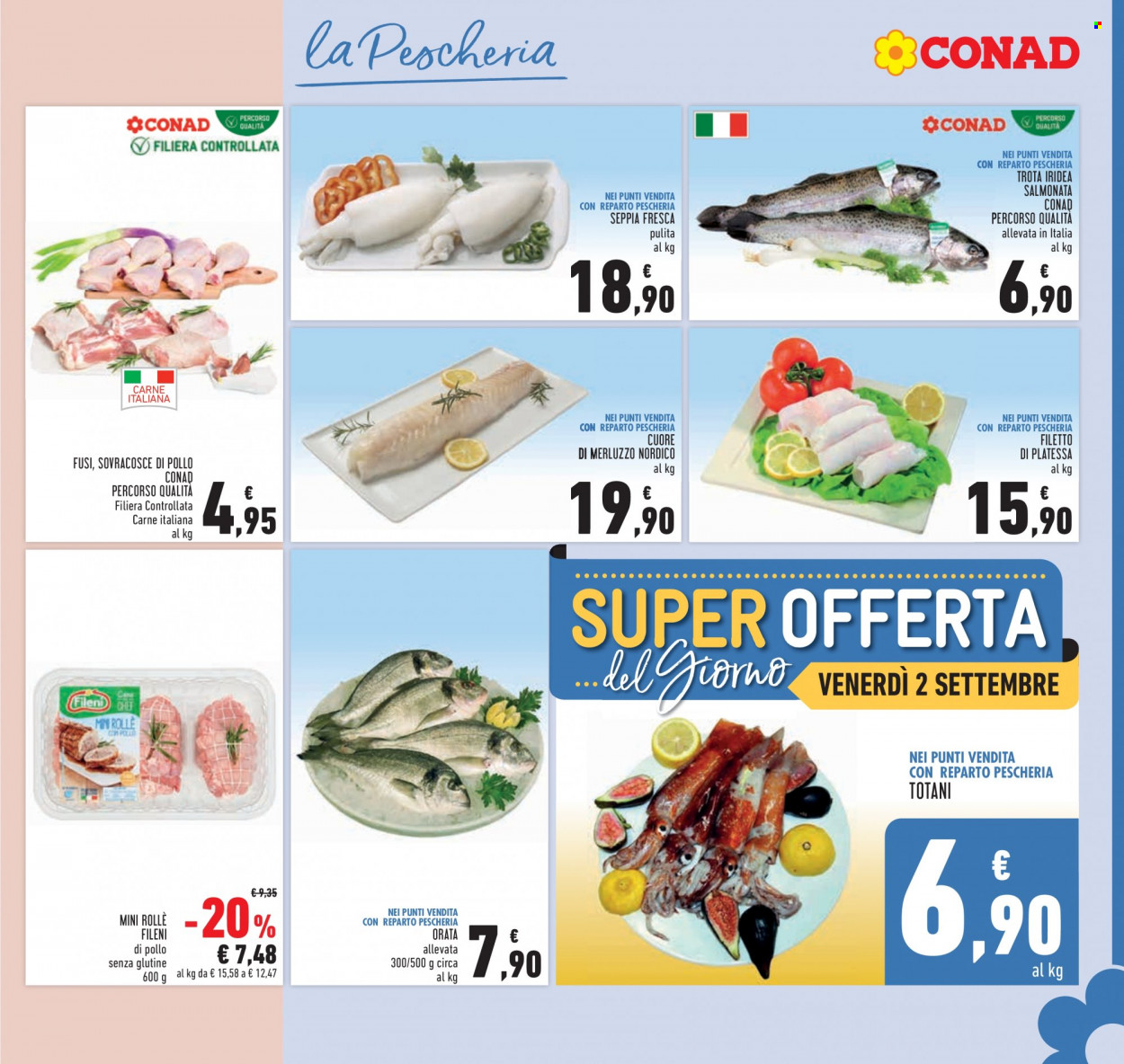 Volantino Conad - 24/8/2022 - 4/9/2022. Pagina 11