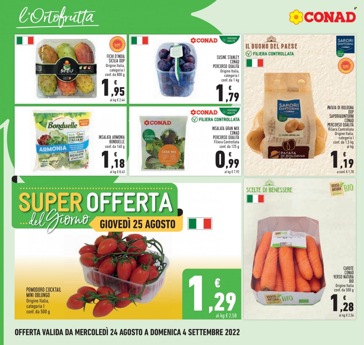 Volantino Conad - 24/8/2022 - 4/9/2022. Pagina 12