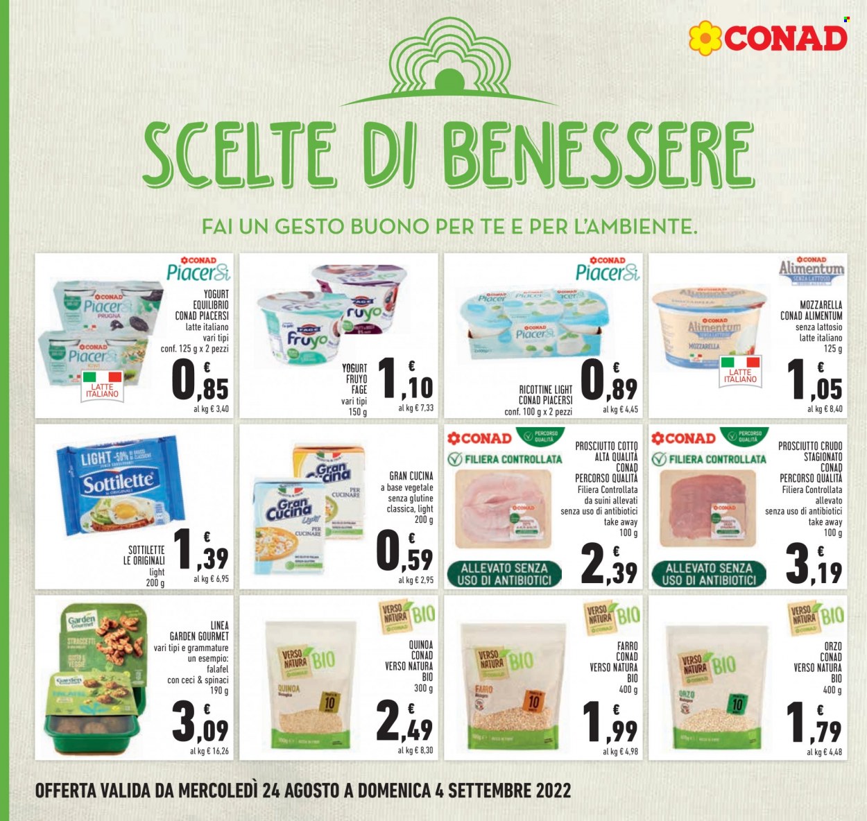 Leták Conad - 24.8.2022 - 4.9.2022. Strana 14