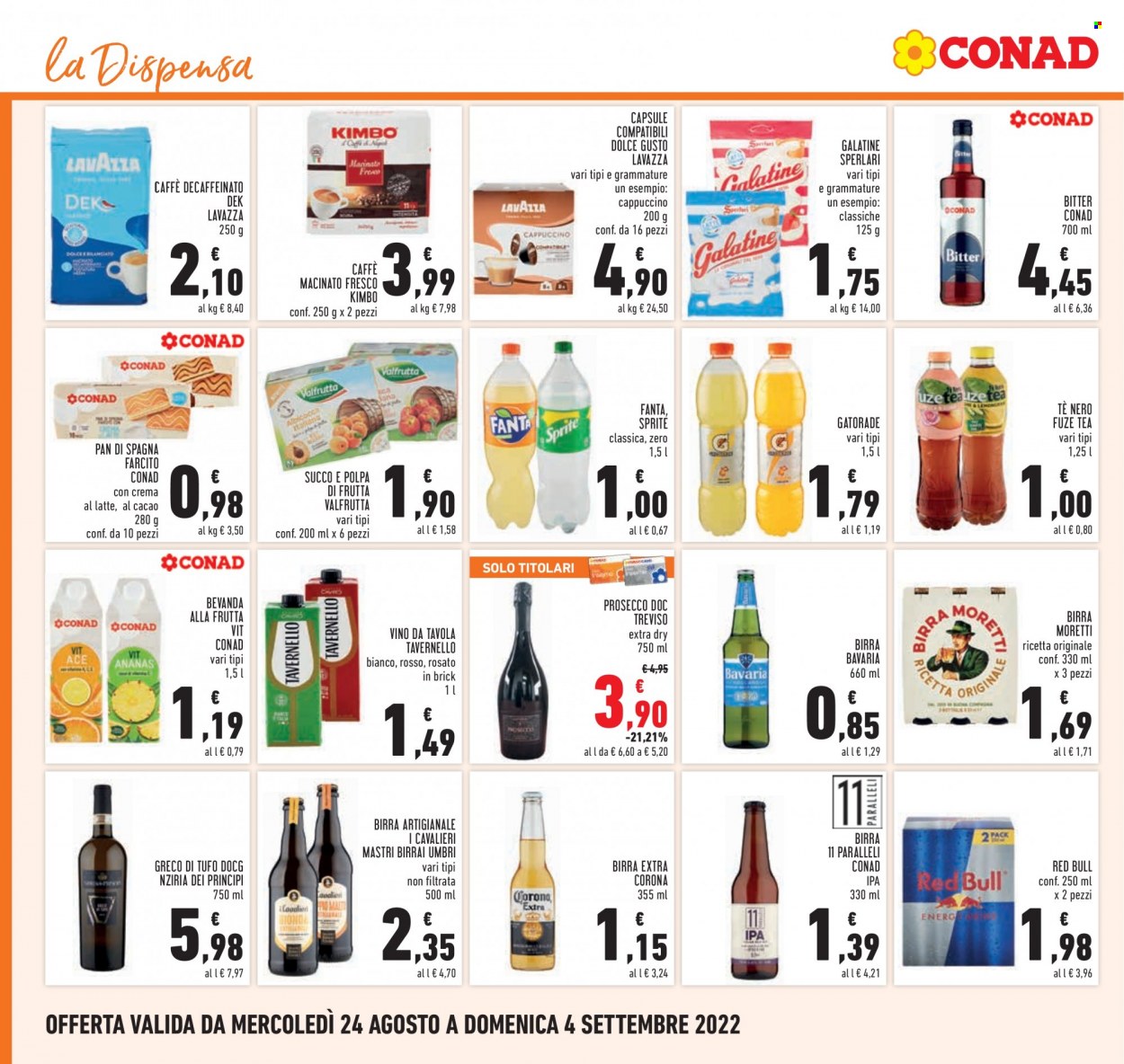 Leták Conad - 24.8.2022 - 4.9.2022. Strana 18
