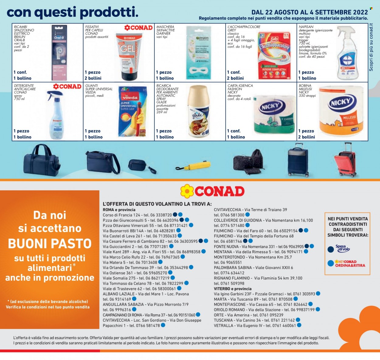 Leták Conad - 24.8.2022 - 4.9.2022. Strana 23