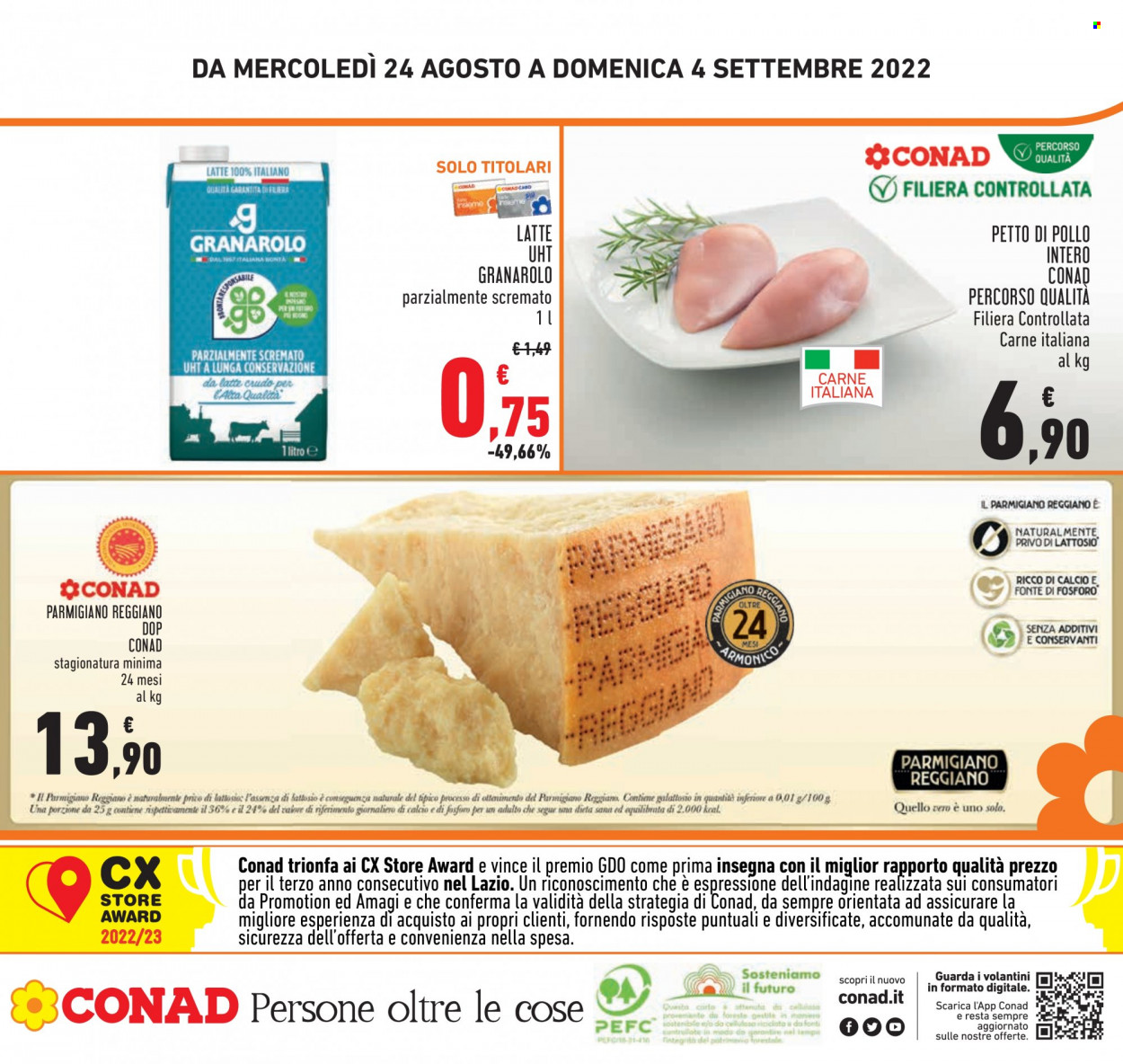 Leták Conad - 24.8.2022 - 4.9.2022. Strana 24