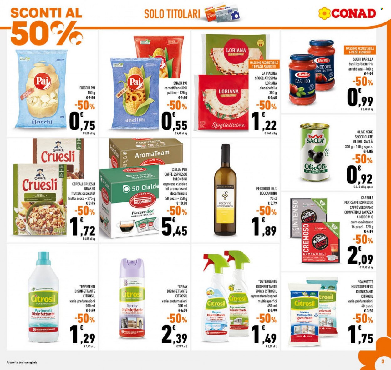 Volantino Conad - 24/8/2022 - 4/9/2022. Pagina 3