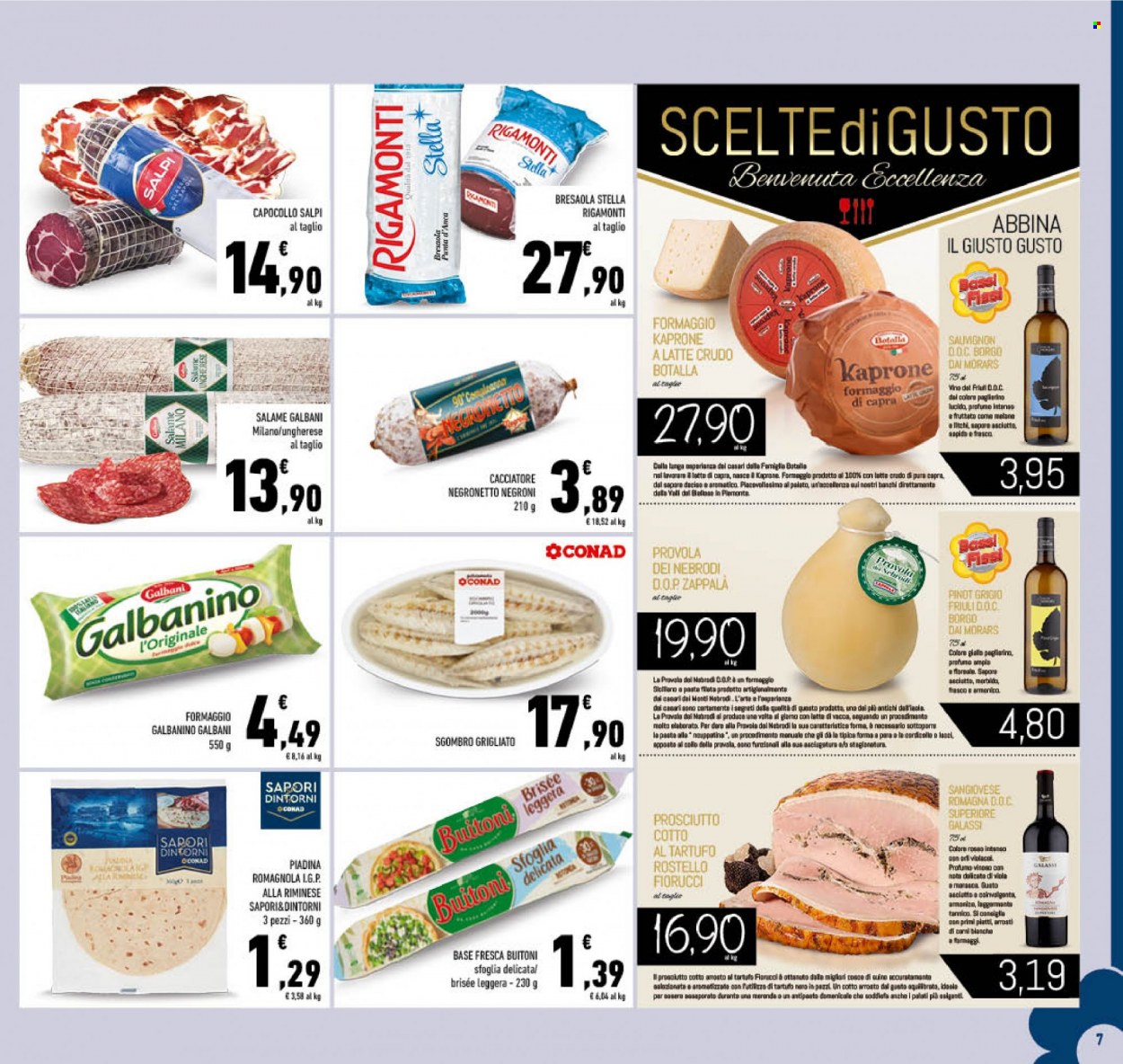 Volantino Conad - 24/8/2022 - 4/9/2022. Pagina 7