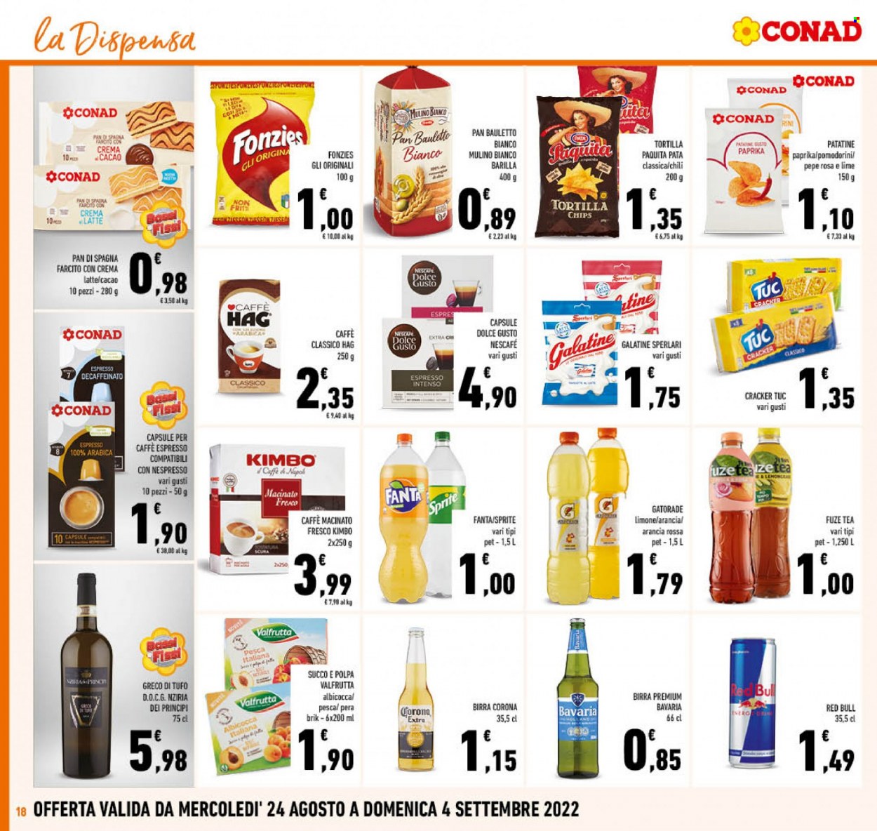 Volantino Conad - 24/8/2022 - 4/9/2022. Pagina 18