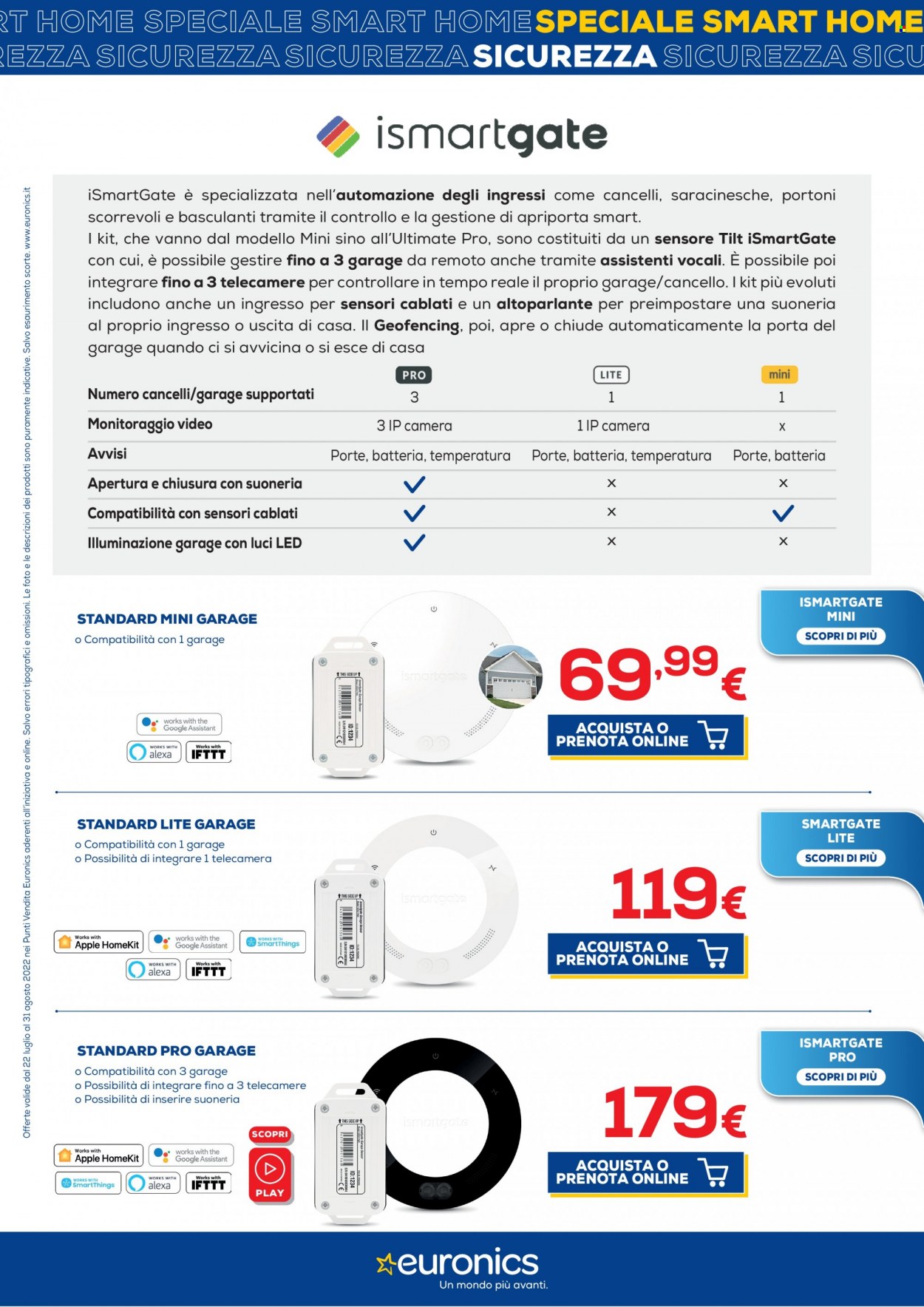 Volantino Euronics - 22/8/2022 - 31/8/2022. Pagina 18