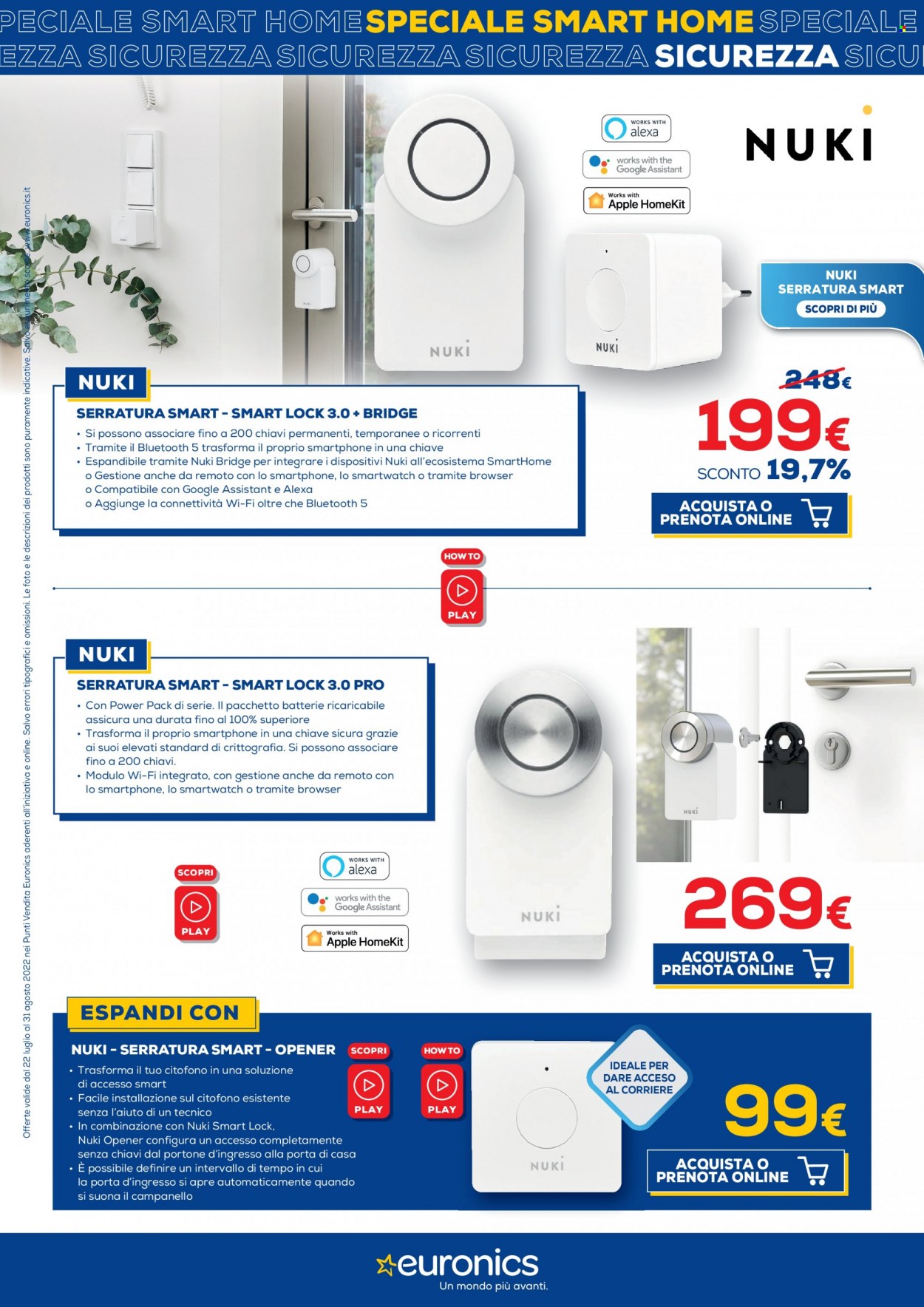 Volantino Euronics - 22/8/2022 - 31/8/2022. Pagina 19