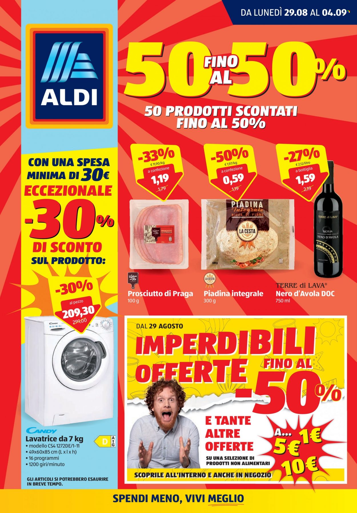 Volantino Aldi - 29/8/2022 - 4/9/2022. Pagina 1