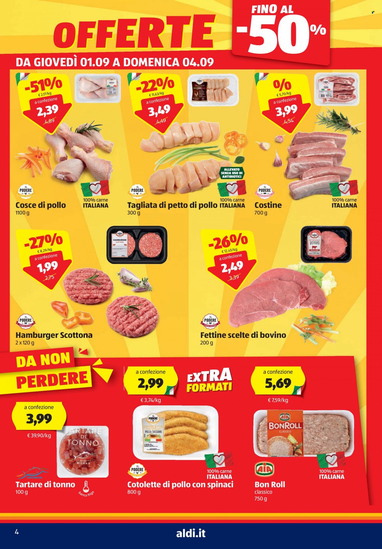 Volantino Aldi - 1/9/2022 - 4/9/2022. Pagina 4