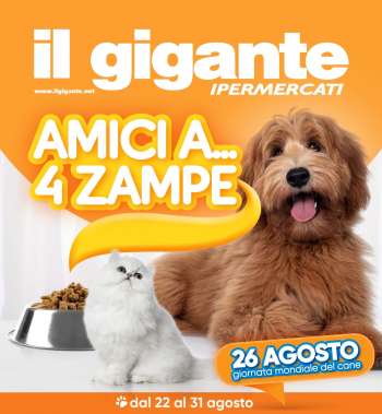 Volantino Il Gigante - 22/8/2022 - 31/8/2022.