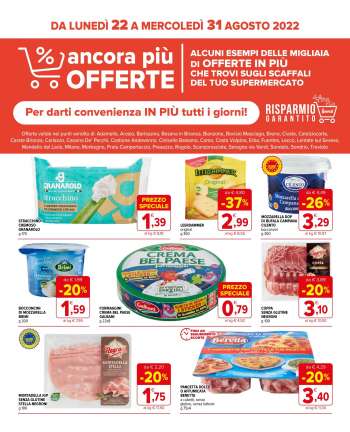Volantino Iperal - 22/8/2022 - 31/8/2022.