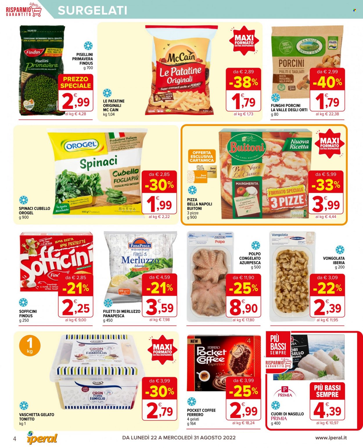 Volantino Iperal - 22/8/2022 - 31/8/2022. Pagina 4