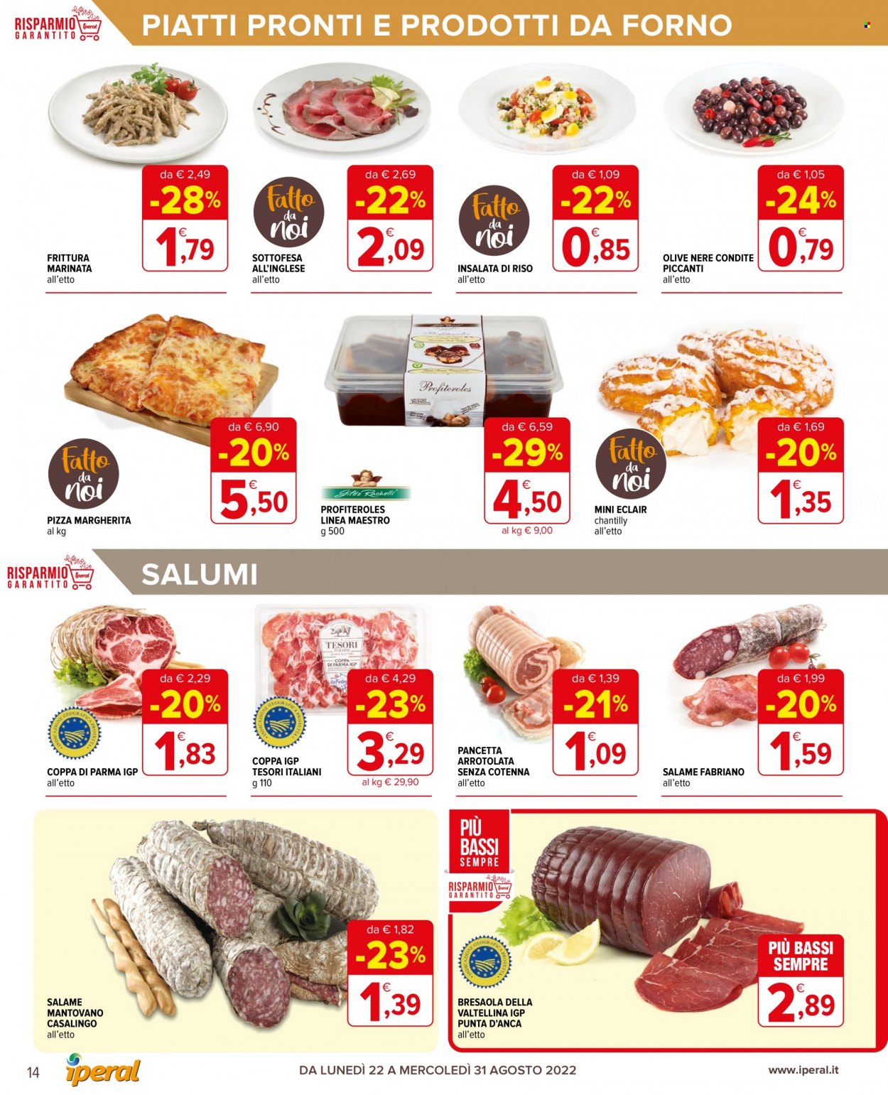 Volantino Iperal - 22/8/2022 - 31/8/2022. Pagina 14