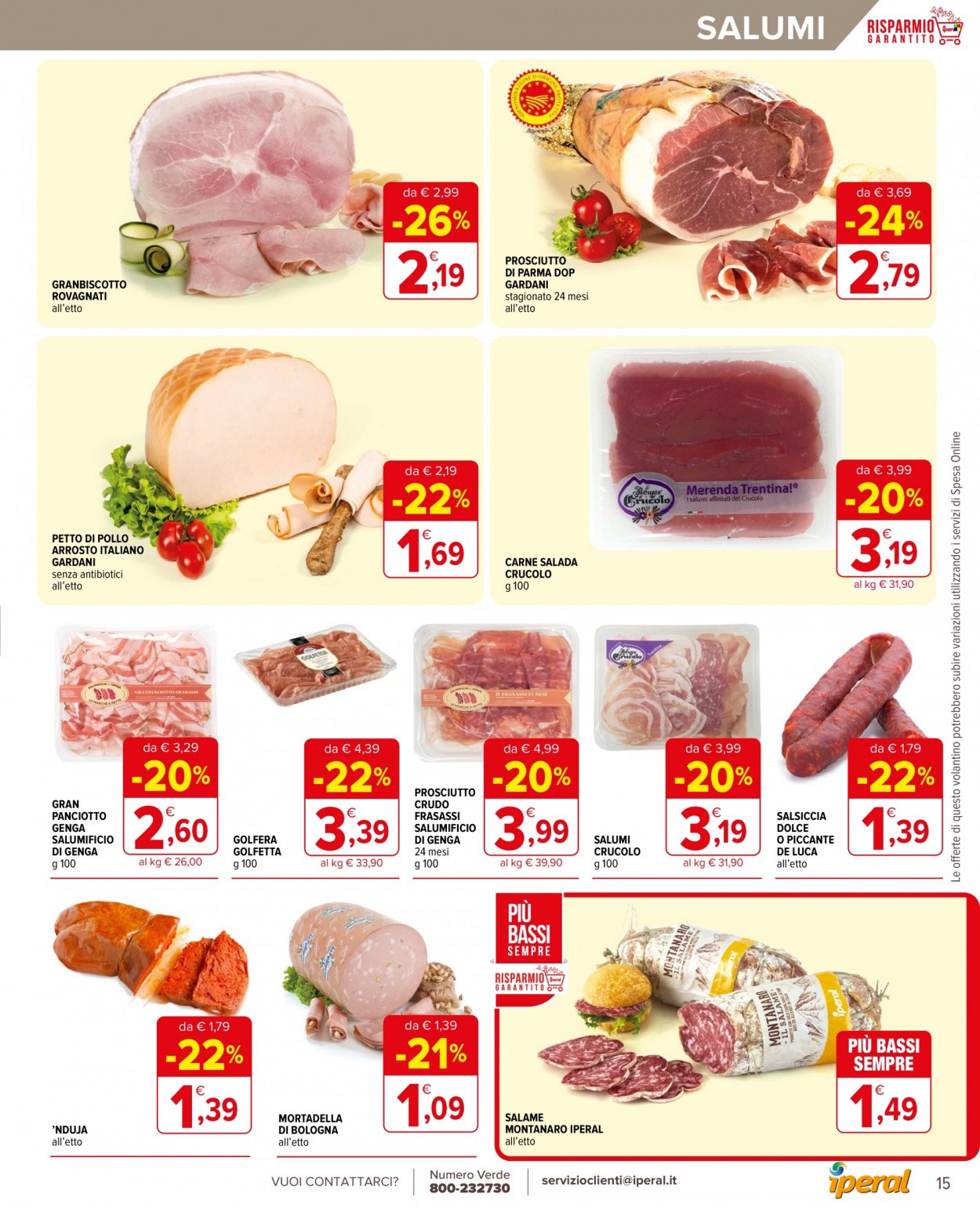 Volantino Iperal - 22/8/2022 - 31/8/2022. Pagina 15