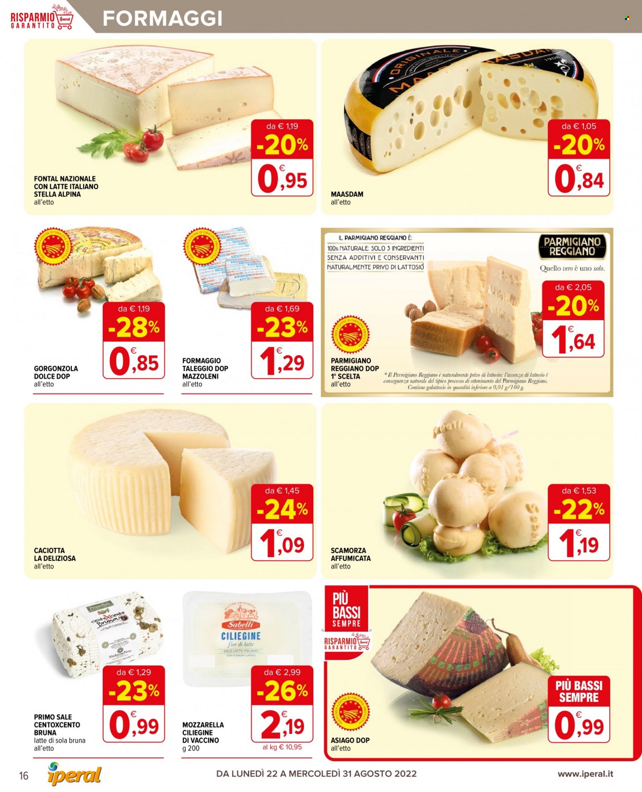 Volantino Iperal - 22/8/2022 - 31/8/2022. Pagina 16