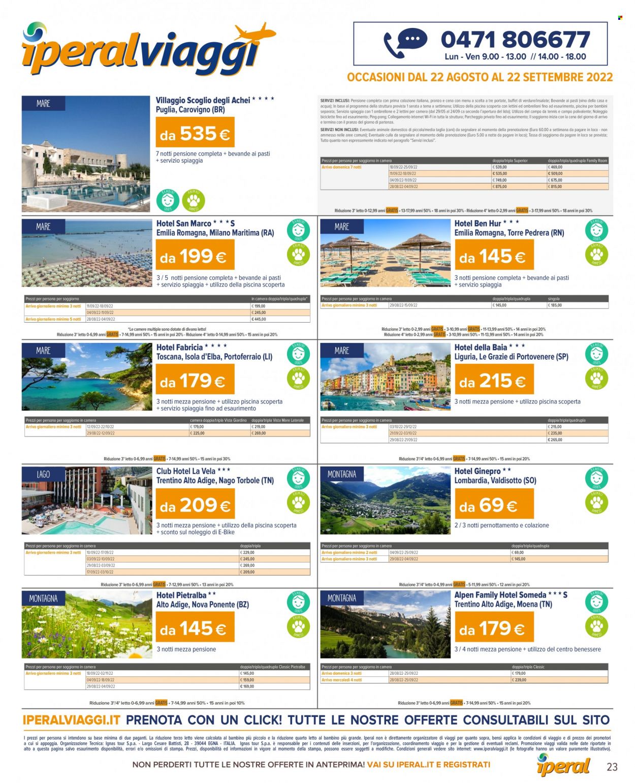 Volantino Iperal - 22/8/2022 - 31/8/2022. Pagina 23