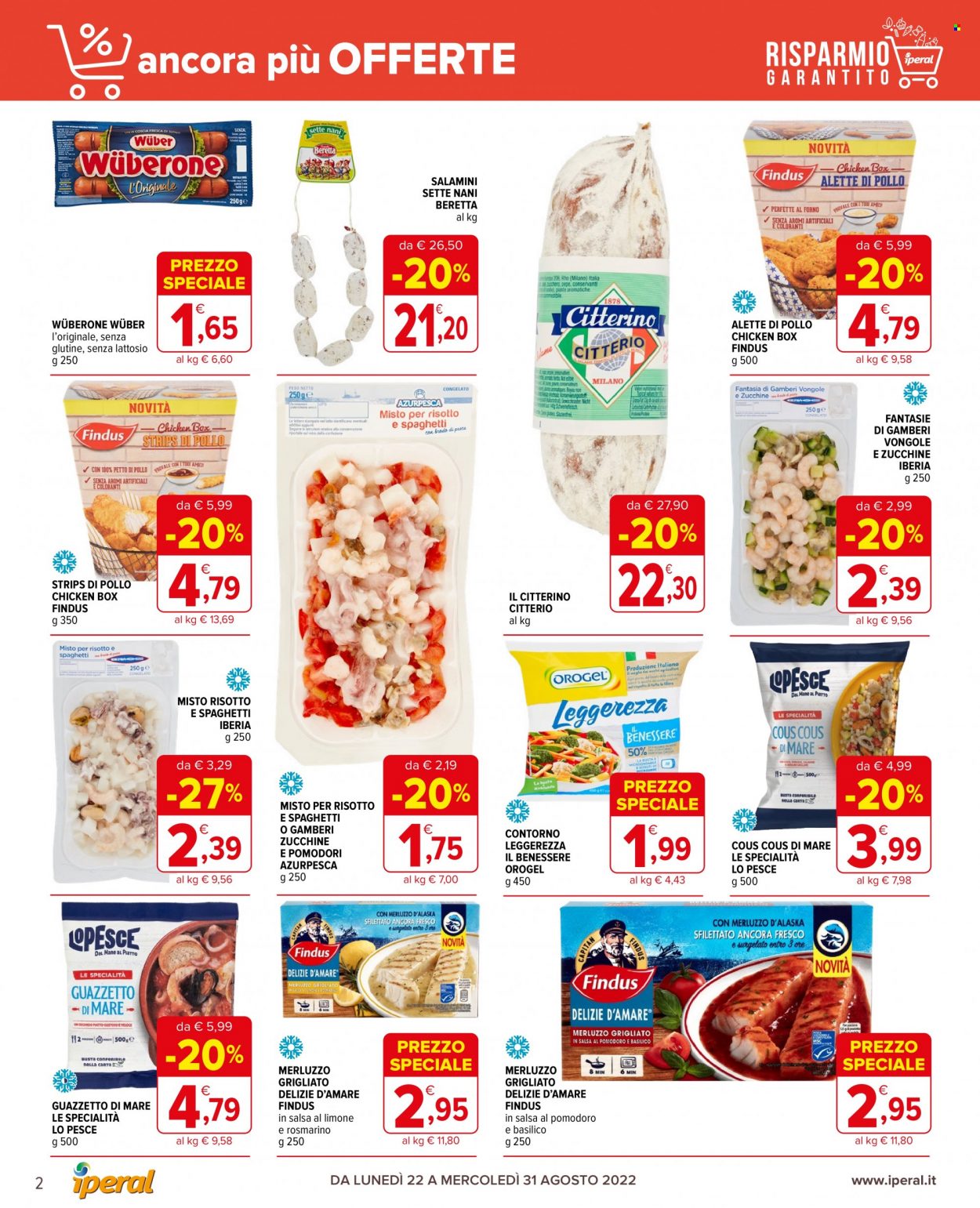 Volantino Iperal - 22/8/2022 - 31/8/2022. Pagina 26