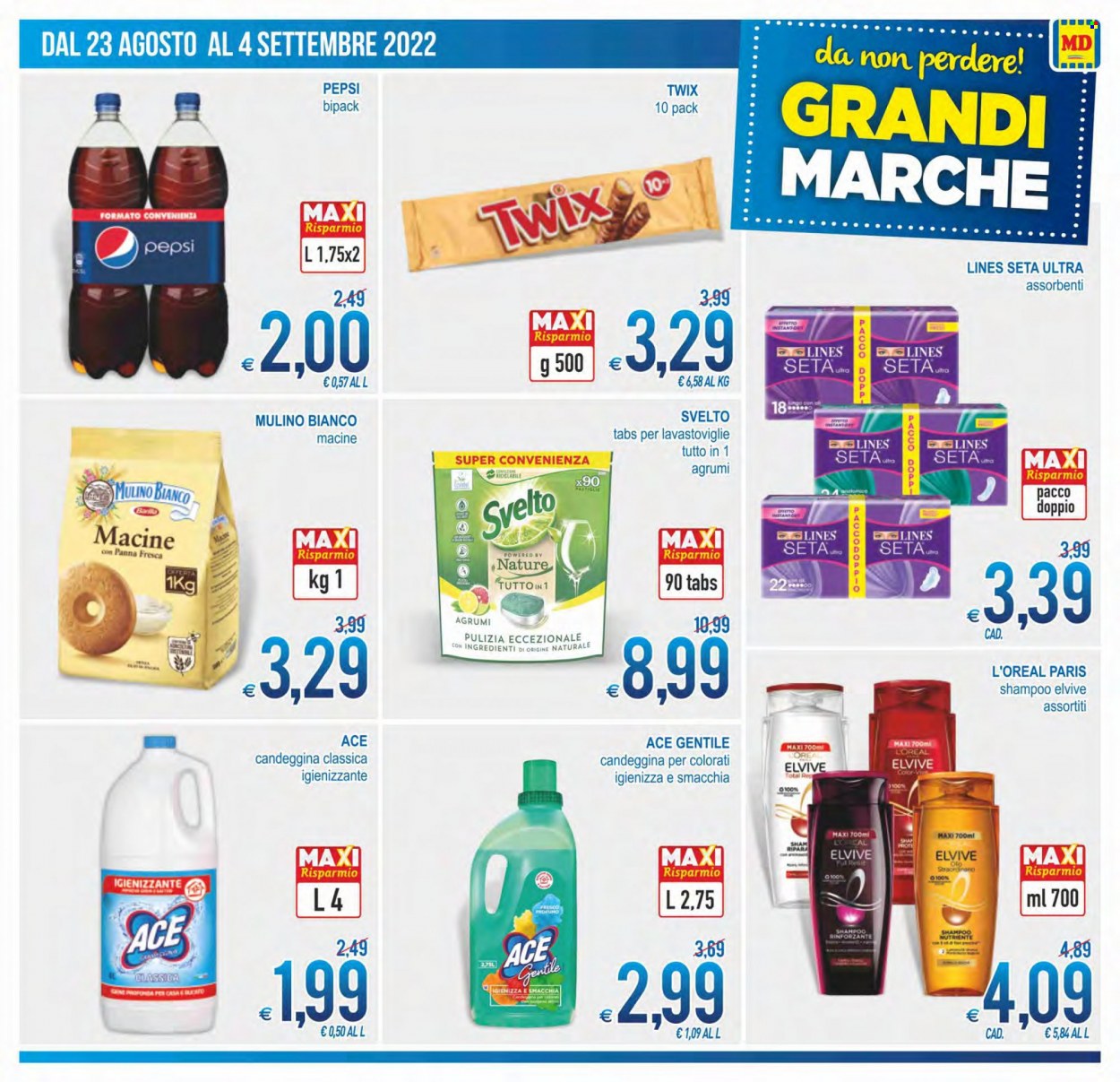 Volantino MD Discount - 23/8/2022 - 4/9/2022. Pagina 7