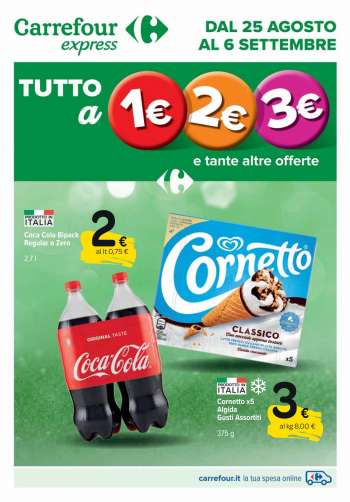 Volantino Carrefour - 25/8/2022 - 6/9/2022.