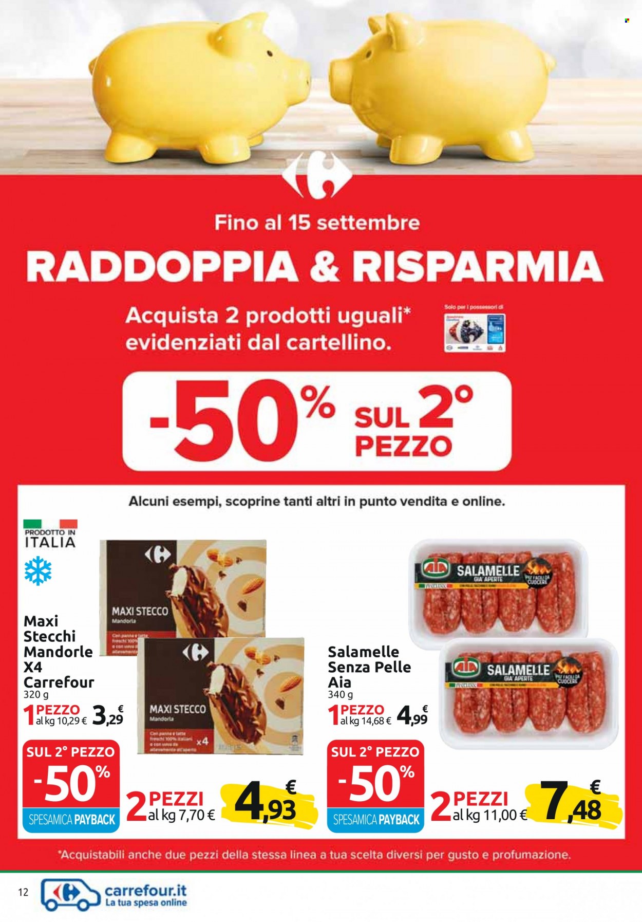 Leták Carrefour - 25.8.2022 - 6.9.2022. Strana 12