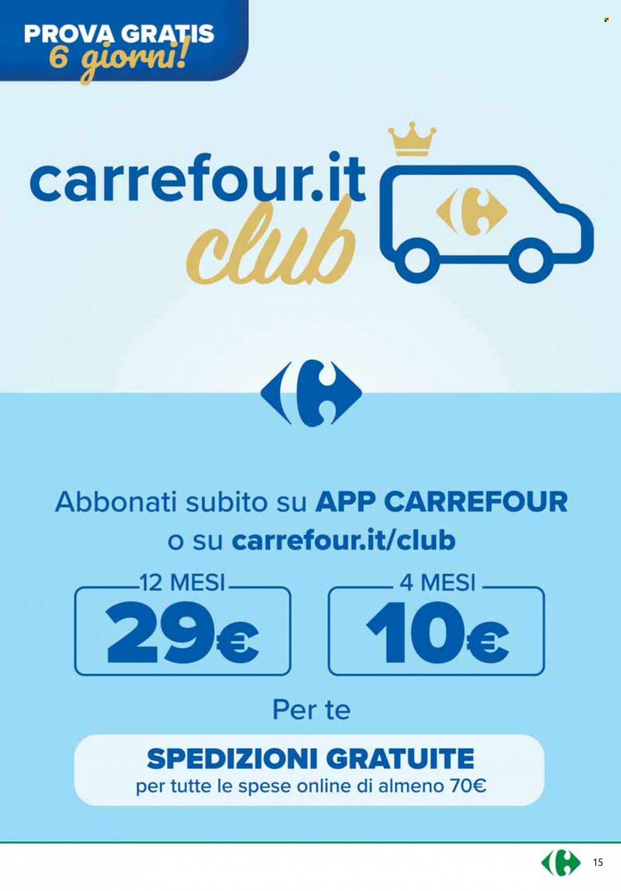 Leták Carrefour - 25.8.2022 - 6.9.2022. Strana 15