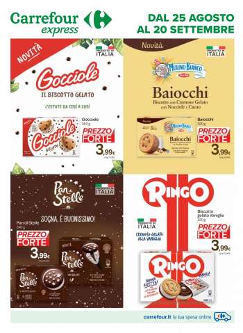 Volantino Carrefour - 25/8/2022 - 20/9/2022.