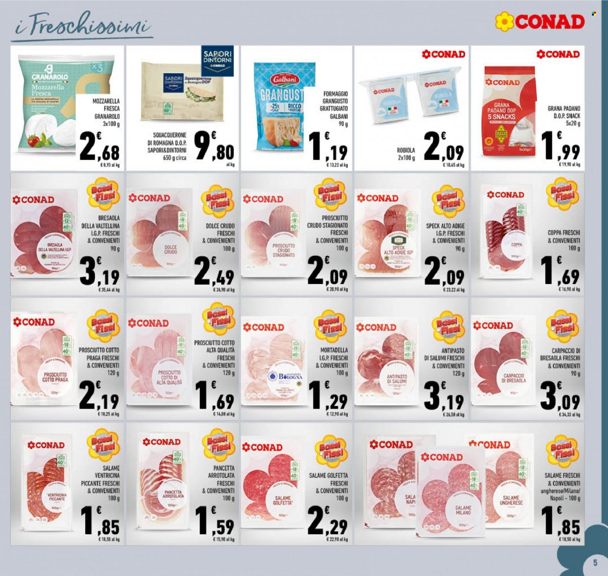 Volantino Conad - 24/8/2022 - 4/9/2022. Pagina 5