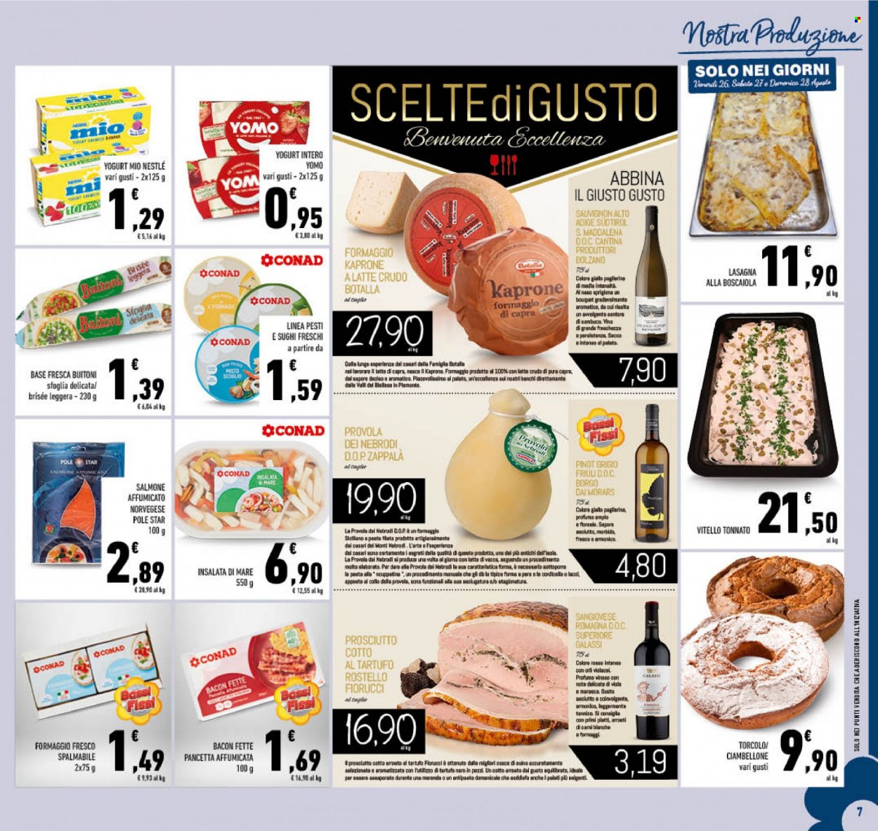Volantino Conad - 24/8/2022 - 4/9/2022. Pagina 7