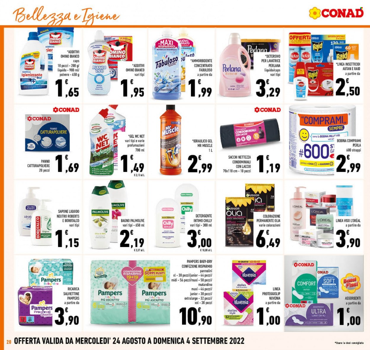 Volantino Conad - 24/8/2022 - 4/9/2022. Pagina 20