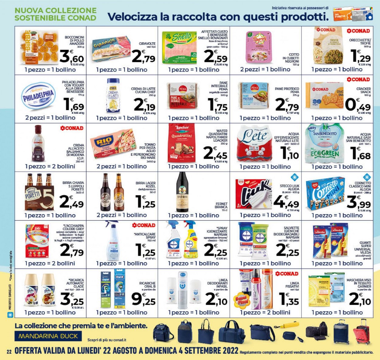 Volantino Conad - 24/8/2022 - 4/9/2022. Pagina 22