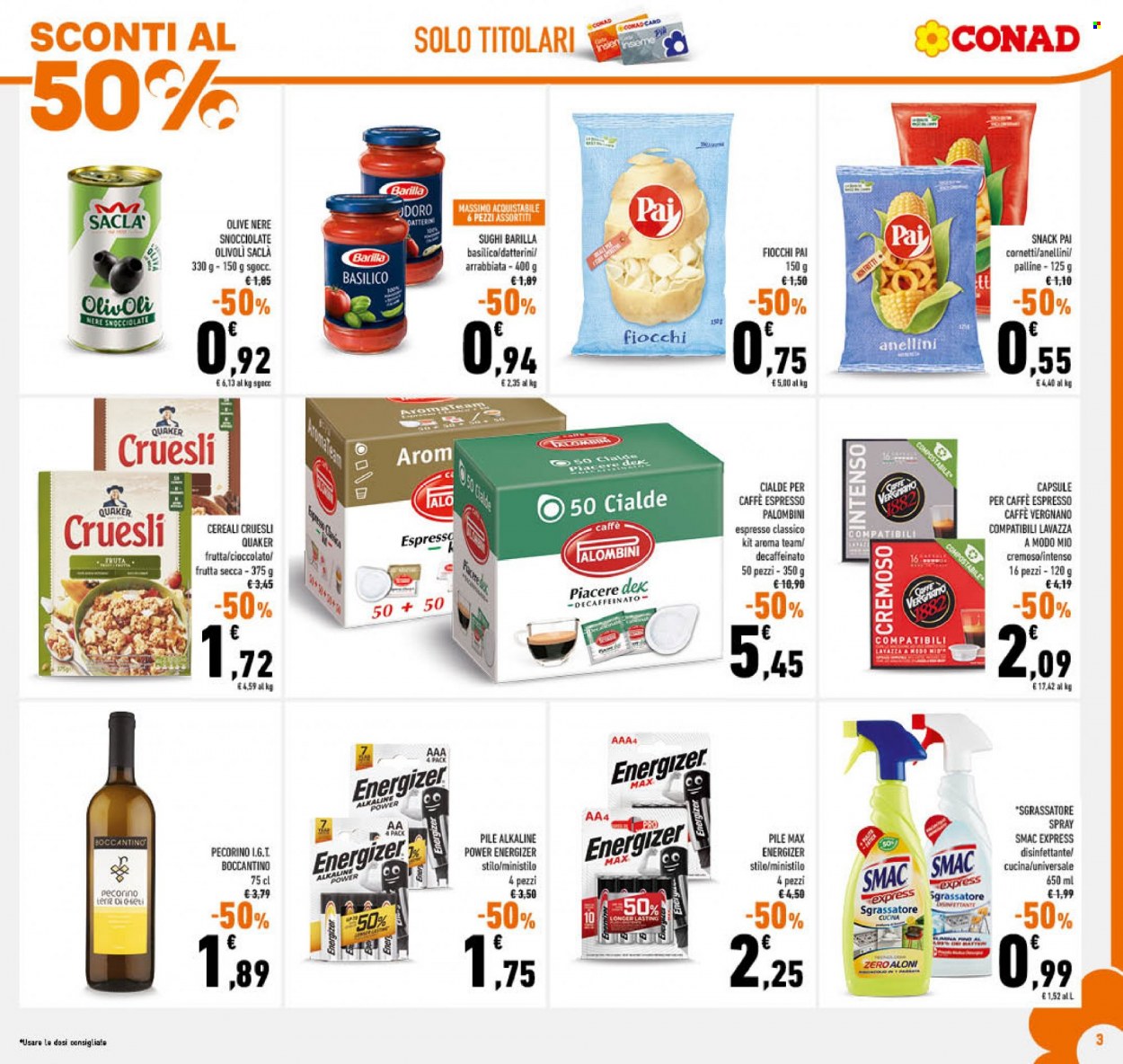 Volantino Conad - 24/8/2022 - 4/9/2022. Pagina 3