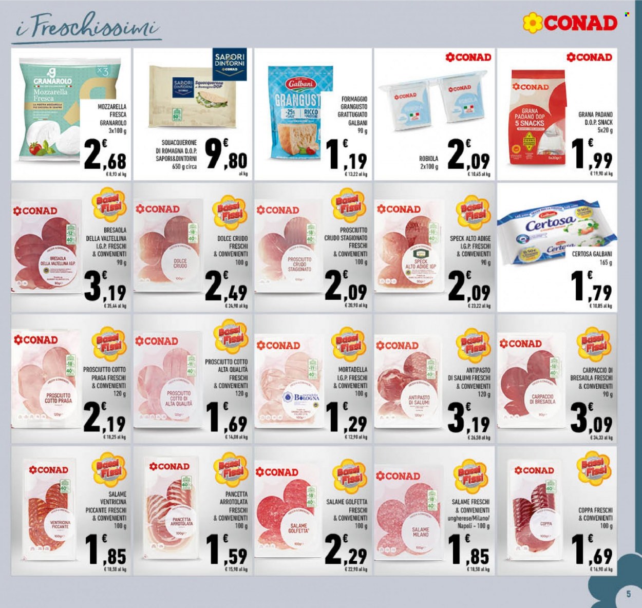 Leták Conad - 24.8.2022 - 4.9.2022. Strana 5