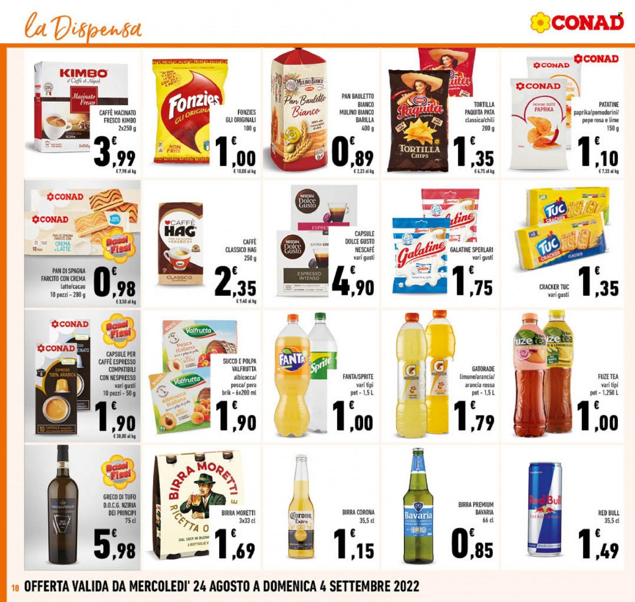 Volantino Conad - 24/8/2022 - 4/9/2022. Pagina 18